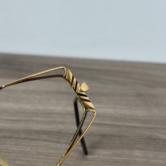 Cazal Sunglasses Model 956 Gold Made In Germany *Vintage* Authentic *FRAME ONLY* - Picture 7 of 10